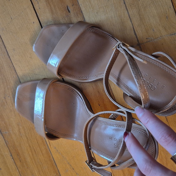 Asos nude stiletto open toe heels - Picture 7 of 7